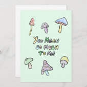 あなたはキノコだ シーズンカード (正面/裏面)