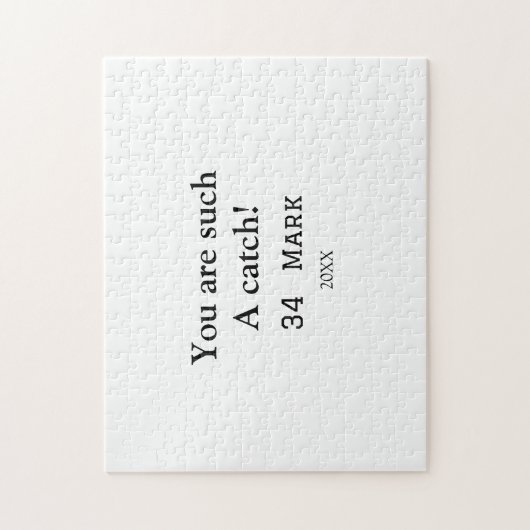 あなたはキャッチの彼氏バレンタインスポーツna ジグソーパズル (縦)