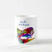 あなたはキリストにならなければならない コーヒーマグカップ (中央)