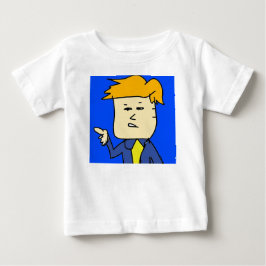 あなたはクビだよ カートゥーン少年 ベビーTシャツ