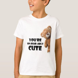 あなたはクマに負けないくらいかわいい Tシャツ