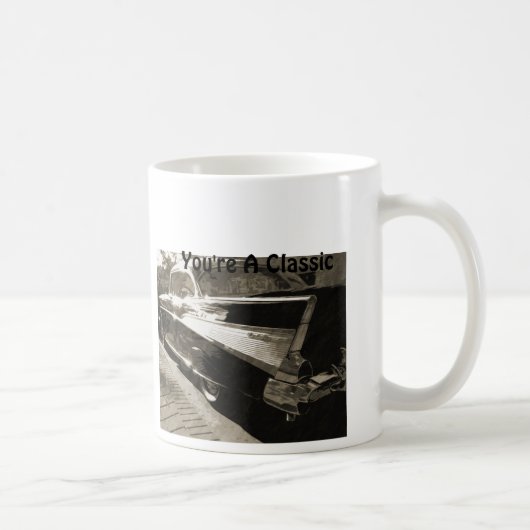 あなたはクラシック、クラシックなChevy Belaire コーヒーマグカップ (右)