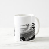 あなたはクラシック、クラシックの1968年のムスタング コーヒーマグカップ (正面右)