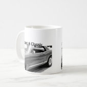 あなたはクラシック、クラシックの1968年のムスタング コーヒーマグカップ (正面左)