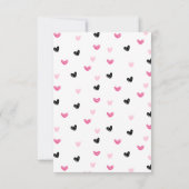 あなたはクールの子供教室バレンタインカード 招待状 (裏面)