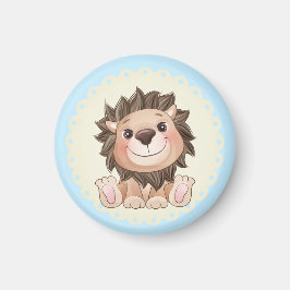 あなたはグラリアットキュートライオン男の赤ちゃん マグネット