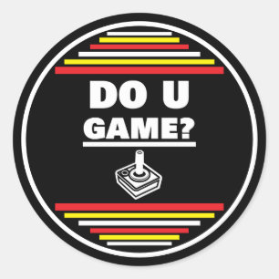 あなたはゲーマーですか？ ラウンドシール