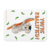 あなたはコアリファイド！フレックスフォトマグネット マグネット (横)