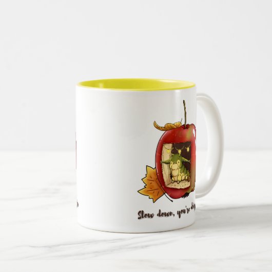 あなたはコテージコーレ素晴らしゴブリンコアする ツートーンマグカップ (正面右)