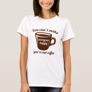 あなたはコーヒーではない Tシャツ
