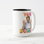 あなたはコーヒーマグをドーナツ ツートーンマグカップ (正面右)