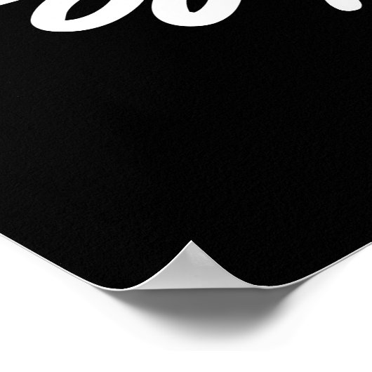 あなたはザゼストレおもしろいモンプンダークブルーグ ポスター (角)