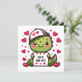 あなたはジノダニ！ – かわいい恐竜のバレンタインデーのカード シーズンカード (スタンド正面)