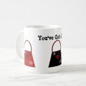 あなたはスタイルを持っている - ハンドバッグ コーヒーマグカップ (正面左)
