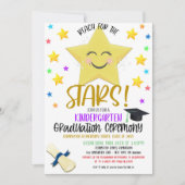 あなたはスターキッズグラッドセレモニー招待状 招待状 (正面)