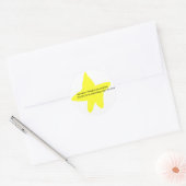 あなたはステッカーを試した ラウンドシール (封筒)