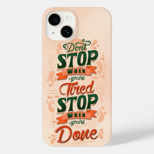 あなたはストップに疲れてストップいる場合は避ける Case-Mate iPhone 14ケース