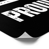 あなたはストップの引用文を誇りを持ったやる気を起こさせるする ポスター (角)