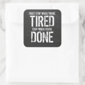 あなたはストップ行われたとき スクエアシール (バッグ)