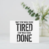 あなたはストップ行われたとき ポストカード (スタンド正面)