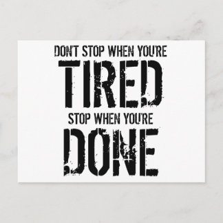 あなたはストップ行われたとき ポストカード