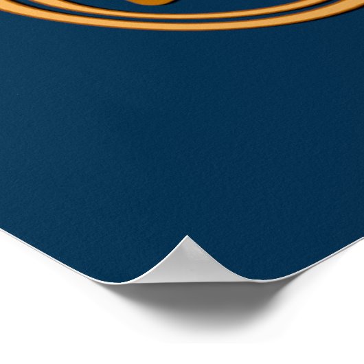 あなたはストップ青になるまで誇りを持ったインスパイアは止めなさい ポスター (角)