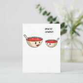 あなたはスパー調理師とスープ好き 招待状 (スタンド正面)