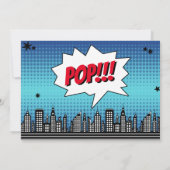 あなたはスーパーヒーローパパ父の日の写真カード (裏面)