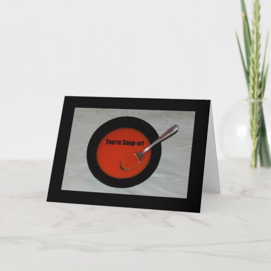 あなたはスープ屋!サンキューカード サンキューカード (正面)