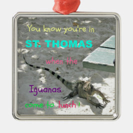 あなたはセント・トーマスで知ってる… メタルオーナメント