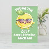 あなたはゼストハッピーバースデーレモン シーズンカード (スタンド正面)