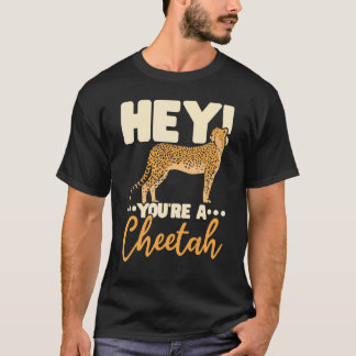あなたはチーターの野生動物飼育員 Tシャツ