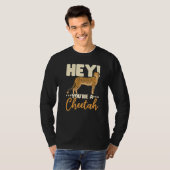 あなたはチーターの野生動物飼育員 Tシャツ (正面フル)