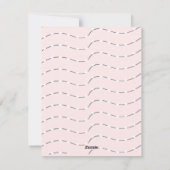 あなたはティーアリフィックキュートキッズクラスバレンタインデー シーズンカード (裏面)