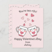 あなたはティーアリフィックキュートキッズクラスバレンタインデー シーズンカード (正面/裏面)