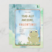 あなたはトータリー素晴らしバレンタインデー教室 ポストカード (正面/裏面)