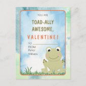 あなたはトータリー素晴らしバレンタインデー教室 ポストカード (正面)