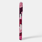 あなたはハングリー時のスパークリーハートピンク Case-Mate iPhoneケース (裏面 / 右)