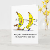 あなたはバナナですか? カード (黄色い花)