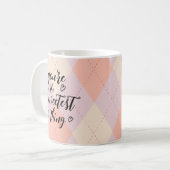 あなたはバレンタインの最も甘いカラフルもの コーヒーマグカップ (正面左)