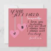 あなたはバレンタインデーパーソナライズされたが必要だ (正面)