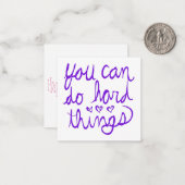 あなたはバレンタイン懸命を行うことができる ノートカード (正面/裏面インサイチュ)