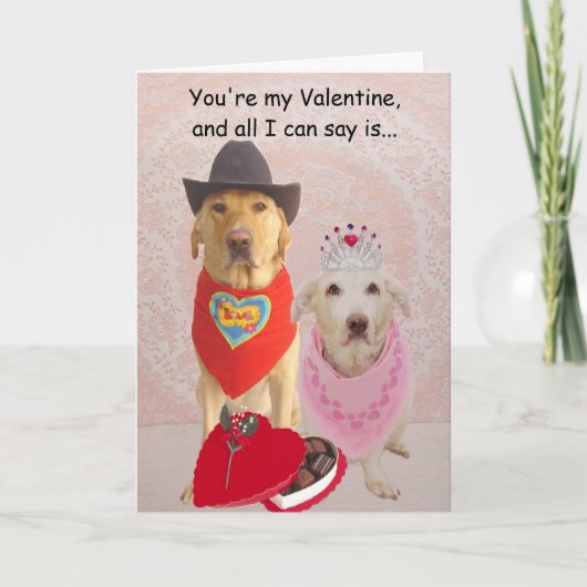 あなたはバレンタイン… シーズンカード (正面)