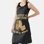 あなたはパネトーンが好きかあなたは間違っている エプロン (インサイチュ)