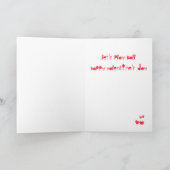 あなたはパピバレンタインを取得する見える シーズンカード (内部)