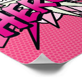 あなたはパーソナライズされた私のヒーロー漫画ブックアポップ・アートのート ポスター (角)