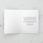 あなたはパーソナライズされた、かわいい母の日、spe-shell シーズンカード (内部)