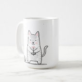 あなたはパーフェクトかわいい子猫 コーヒーマグカップ (正面左)