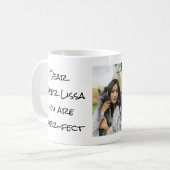 あなたはパーフェクトだ コーヒーマグカップ (正面左)