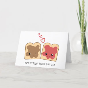 あなたはピーナッツバターとゼリーのかわいいが可愛い シーズンカード